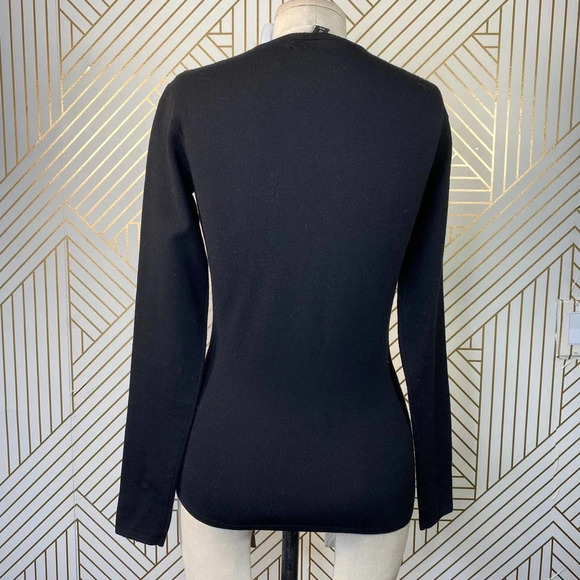 Ralph Lauren Black Label Button Shoulder Sweater - Picture 8 of 10